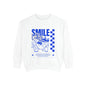 Smile Vibes Cartoon Crewneck Sweatshirt